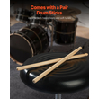 VEVOR Electric Drum Set Tablet 4 Pads 163 Sounds Headphone Jack Stereo Speakers