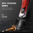 VEVOR Professional Hair Clipper Ανδρική κουρευτική κουρευτική μηχανή 6800rpm με οθόνη LCD