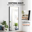 VEVOR Ολόσωμος καθρέφτης δαπέδου 71&#039;&#039; x 31&#039;&#039; Ελεύθερος όρθιος τοίχος με βάση