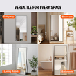 VEVOR Ολόσωμος καθρέφτης δαπέδου 71&#039;&#039; x 31&#039;&#039; Ελεύθερος όρθιος τοίχος με βάση