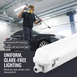 VEVOR 4PCS 4FT LED Ατμόλουτρο 60W/50W/40W Επιλέξιμο 5400/6400/7400LM