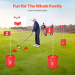 VEVOR Backyard Golf Game 3 Hole Portable Bucket Παιχνίδι γκολφ για παιδιά και ενήλικες