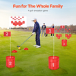 VEVOR Backyard Golf Game 9 Hole Portable Bucket Game Golf για παιδιά και ενήλικες