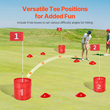 VEVOR Backyard Golf Game 9 Hole Portable Bucket Game Golf για παιδιά και ενήλικες