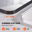 VEVOR Τετράγωνος Επιτοίχιος Καθρέφτης 30" x 48" με πλαίσιο από κράμα αλουμινίου
