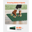 Σετ δαπέδου γυμναστικής 8 τμχ Interlocking PP Puzzle Rubber Tiles Green