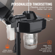 VEVOR Professional Hair Steamer 11,81 ιντσών Hooded Ionic Hair Steamer with 2 Mode