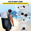 VEVOR Kayak Outrigger Stabilizer, 2 ΤΕΜ, PVC Φουσκωτό Πλωτήρα Outrigger με ράβδο Sidekick Arms, Standing Float Stabilizer System Kit για καγιάκ, κανό, ψαροκάικα