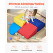 VEVOR Climbing Toys 4 τεμάχια, μπλοκ αναρρίχησης αφρού για νήπια και παιδιά προσχολικής ηλικίας
