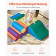 VEVOR Climbing Toys 7 τεμάχια, μπλοκ αναρρίχησης αφρού για νήπια και παιδιά προσχολικής ηλικίας