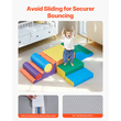 VEVOR Climbing Toys 7 τεμάχια, μπλοκ αναρρίχησης αφρού για νήπια και παιδιά προσχολικής ηλικίας