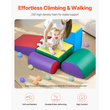VEVOR Climbing Toys 5 Piece Foam Climbing Blocks για νήπια και παιδιά προσχολικής ηλικίας