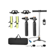 VEVOR 0,5L Scuba Tank 98,43 ft Depth Diving Φορητή δεξαμενή κατάδυσης με αντλία