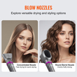 VEVOR Hair Dryer Brush 5-in-1 Hot Hair Styler Αναβαθμισμένο αρνητικό ιόν για μπούκλες