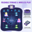 VEVOR Dance Mat for Kids Dance Pad Toy με ασύρματο Bluetooth Δώρο για 3+ κορίτσια