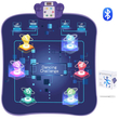 VEVOR Dance Mat for Kids Dance Pad Toy με ασύρματο Bluetooth Δώρο για 3+ κορίτσια