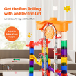 VEVOR Marble Run Set 153 ΤΕΜ με Μηχανοκίνητο Ανελκυστήρα Εκπαιδευτικό δώρο για παιδιά
