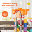 VEVOR Marble Run Set 230 ΤΕΜ με Μηχανοκίνητο Ανελκυστήρα Εκπαιδευτικό δώρο για παιδιά