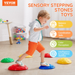 VEVOR Kids Balance Steping Stones Γήπεδο αισθητηριακών εμποδίων 6 ΤΕΜ. Εσωτερικός εξωτερικός χώρος