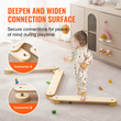 VEVOR Kids Balance Beam Stepping Stones Gymnastics Children Balance Board 3 ΤΕΜ