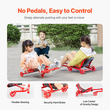 VEVOR Ride on Scooter Powered by Zig-Zag Motion Drift Cart για παιδιά ηλικίας 4+