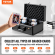 VEVOR 120 PSA Graded Card Storage Box 4 Slots Θήκη για αθλητικές κάρτες Κωδική κλειδαριά