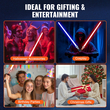 VEVOR Lightsaber 12 RGB Χρώματα 16 Λειτουργία Ήχων Επαναφορτιζόμενη Dueling Light Saber
