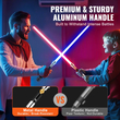VEVOR Lightsaber 12 RGB Χρώματα 16 Λειτουργία Ήχων Επαναφορτιζόμενη Dueling Light Saber