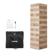 VEVOR Tumbling Timber Toy 54 Blocks Large Tumble Tower Blocks Game Τσάντα από ξύλο πεύκου