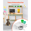 VEVOR Wooden Mud Kitchen Outdoor Toy Play Σετ κουζίνας για παιδιά Pretend Playset