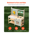VEVOR Wooden Mud Kitchen Outdoor Toy Play Σετ κουζίνας για παιδιά Pretend Playset