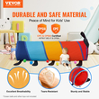 VEVOR Kids Play Tunnel Tent για νήπια, Πολύχρωμο Pop Up Caterpillar Crawl Tunnel Toy για μωρό ή κατοικίδιο, Πτυσσόμενο δώρο για αγόρι και κορίτσι Παίξτε Tunnel παιχνίδι εσωτερικού και εξωτερικού χώρου, Πολύχρωμο