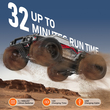 VEVOR Remote Control Car 1:10 Scale Kids RC Car All Terrain 4WD Off-Road