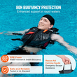 VEVOR Watersports Life Vest PFD 80N Buoyancy Life Jacket για άνδρες και γυναίκες S