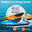 VEVOR 2 PCS RC Boat 2,4 GHz Remote Control Racing Boat 12 km/h Παιδιά Ενήλικες Δώρο