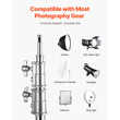 Βάση VEVOR C με μέγιστο ύψος βραχίονα 10,83 ft/330 cm Photography Light Stand