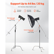 Βάση VEVOR C με μέγιστο ύψος βραχίονα 10,83 ft/330 cm Photography Light Stand