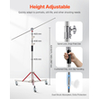 Ελαφρύ σταντ VEVOR Heavy Duty with Casters Max Ύψος 10,5 πόδια/320 εκ.