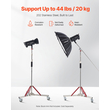 Ελαφρύ σταντ VEVOR Heavy Duty with Casters Max Ύψος 10,5 πόδια/320 εκ.