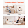 Καρέκλα VEVOR Bean Bag Καρέκλα καναπέ BeanBag με μπράτσα για ενήλικες Λούτρινο μπεζ