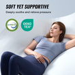 VEVOR Στρώμα Topper Memory Foam Αποσπώμενο & Πλενόμενο Queen Πάχος 76,2 mm