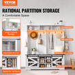 VEVOR Hall Tree Wooden Hall Tree με πάγκο 12 γάντζους για είσοδο και διάδρομο