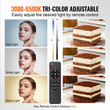 VEVOR Softbox Lighting Kit 16 in x 16 in 3000-6500K Ρυθμιζόμενο για λήψη