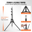 VEVOR Softbox Lighting Kit 16 in x 16 in 3000-6500K Ρυθμιζόμενο για λήψη