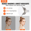VEVOR Softbox Lighting Kit 20 in x 28 in 45W 3000-6500K LED Bulbs for Shooting
