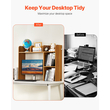 VEVOR Desktop Bookshelf Wood Desktop Storage Organizer 2-Tier για γραφείο και σπίτι
