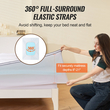 VEVOR Topper στρώματος Premium Memory Foam Fiber Fill Queen 76,2 mm Πάχος