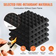 VEVOR Acoustic Foam Panels 24 Pack 12 x 12 x 2 in για τοίχο και οροφή στούντιο