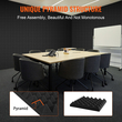VEVOR Acoustic Foam Panels 24 Pack 12 x 12 x 2 in για τοίχο και οροφή στούντιο