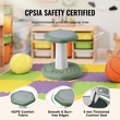 VEVOR Kids Wobble Chair Active Chair με μαξιλάρι σφουγγαριού για ηλικία 3-7 ετών Πράσινη
